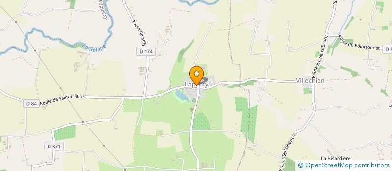 localisation de l'entreprise MADAME KIARA AOUNALLAH  LAPENTY