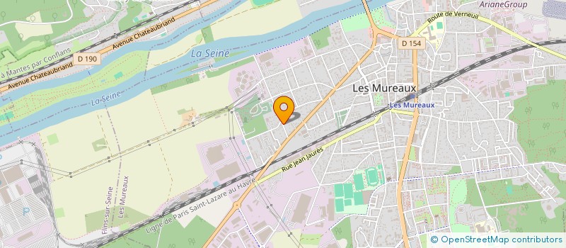 localisation de l'entreprise MADAME KIARA GOMIS  LES MUREAUX