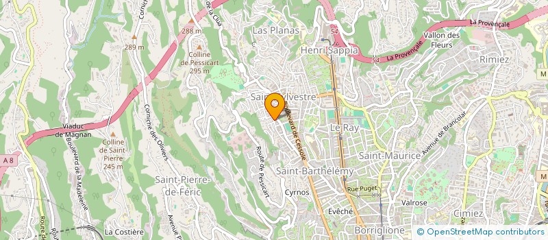 localisation de l'entreprise MADAME KIARA MONDINO  NICE