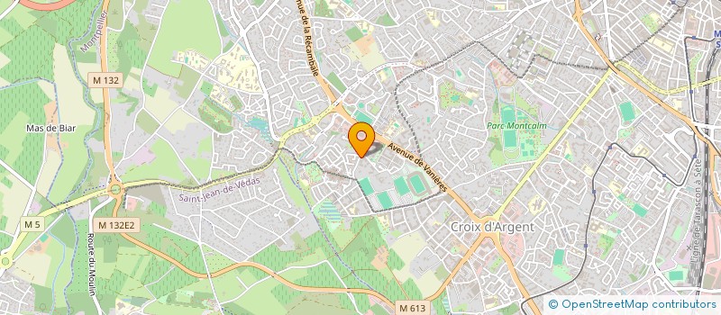 localisation de l'entreprise MADAME KIARA PEREZ GONZALES à MONTPELLIER