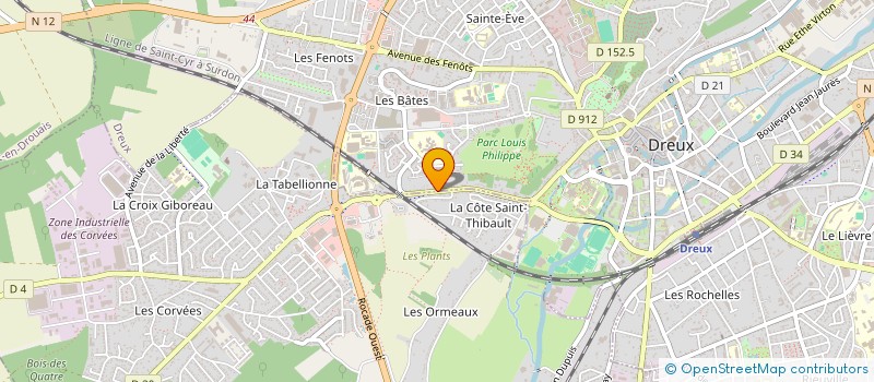 localisation de l'entreprise MADAME KIBRIYE SENGUL à DREUX
