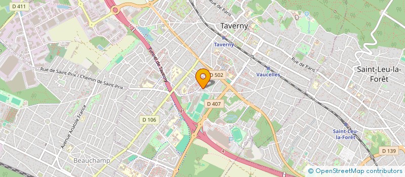 localisation de l'entreprise MADAME KILDA CORDINIER  TAVERNY