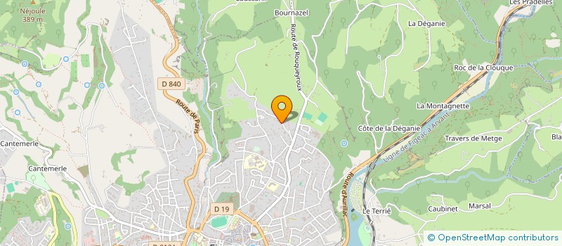 localisation de l'entreprise MADAME KILDA MEADOWS  FIGEAC