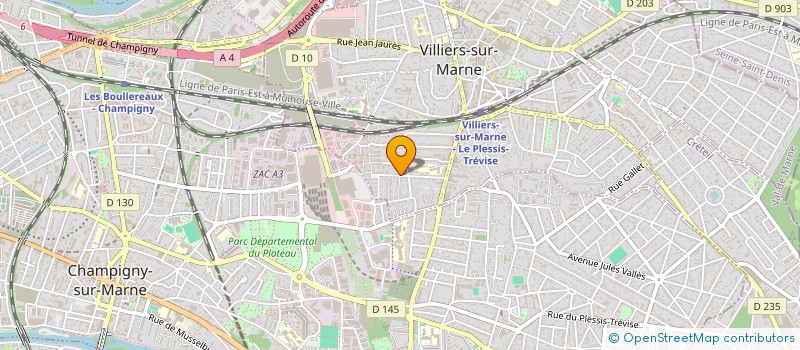 localisation de l'entreprise MADAME KILLIANE SEUMEN TONOU  VILLIERS-SUR-MARNE