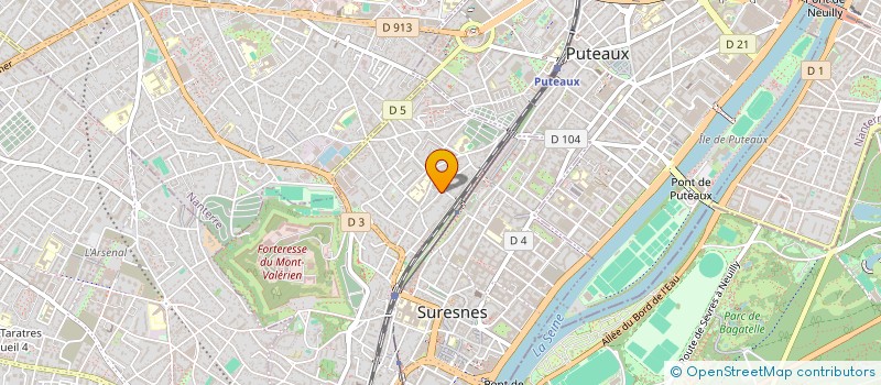 localisation de l'entreprise MADAME KIM BOURLET à SURESNES