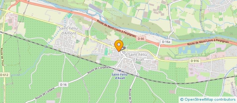 localisation de l'entreprise MADAME KIM BRISSET  SAINT-FELIU-D'AVALL