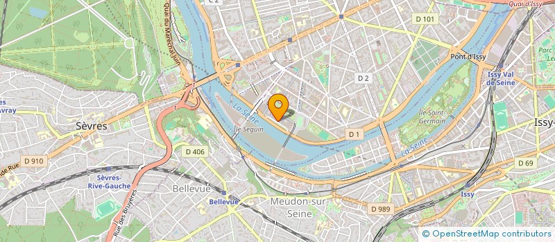 localisation de l'entreprise MADAME KIM CALIOT  BOULOGNE-BILLANCOURT