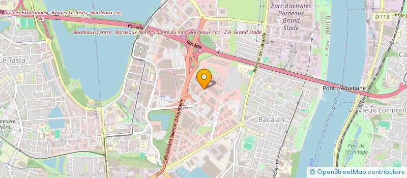 localisation de l'entreprise MADAME KIM CAMPO  BORDEAUX