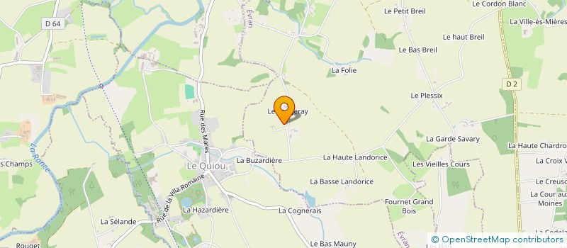 localisation de l'entreprise MADAME KIM CASSELL  EVRAN