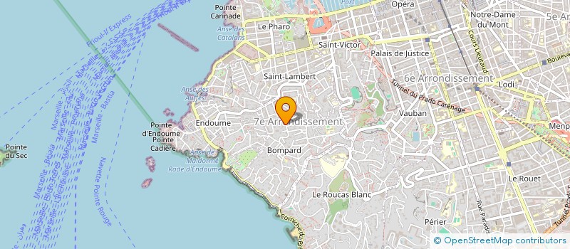 localisation de l'entreprise MADAME KIM CAVOURAS à MARSEILLE 7EME