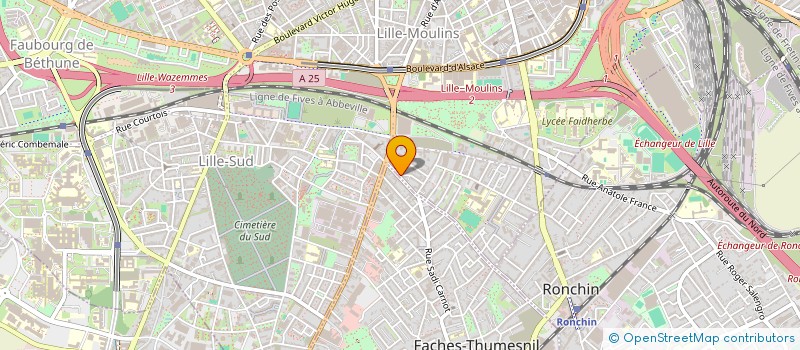 localisation de l'entreprise MADAME KIM CHHEAV à LILLE