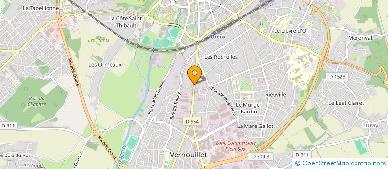 localisation de l'entreprise MADAME KIM DUMAS à DREUX