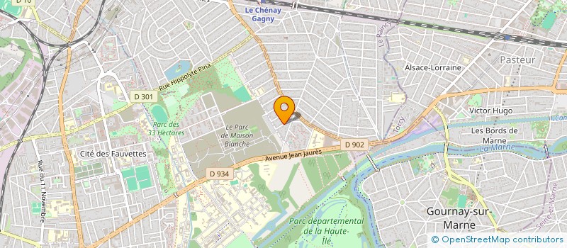 localisation de l'entreprise MADAME KIM GIACCHI à NEUILLY-SUR-MARNE