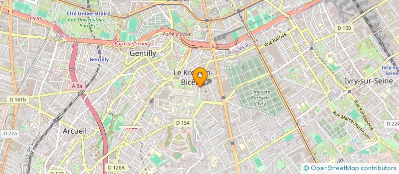 localisation de l'entreprise MADAME KIM GRANO à LE KREMLIN-BICETRE