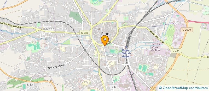 localisation de l'entreprise MADAME KIM GURTNER à RIOM