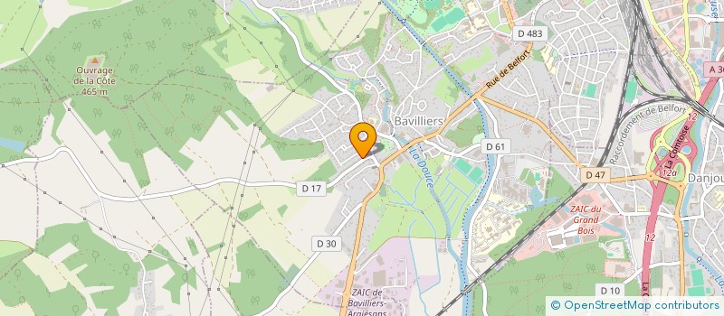 localisation de l'entreprise MADAME KIM LAMBERT  BAVILLIERS
