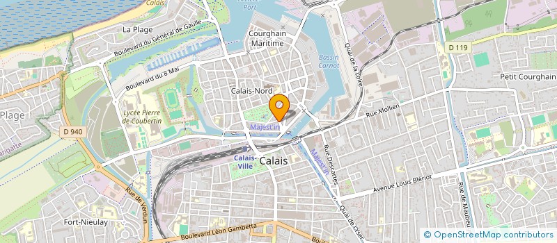 localisation de l'entreprise MADAME KIM LE PETIT  CALAIS