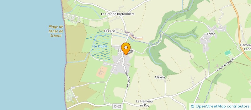 localisation de l'entreprise MADAME KIM LEFRANCOIS  LE ROZEL