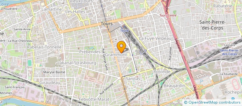 localisation de l'entreprise MADAME KIM LEMOINE  TOURS