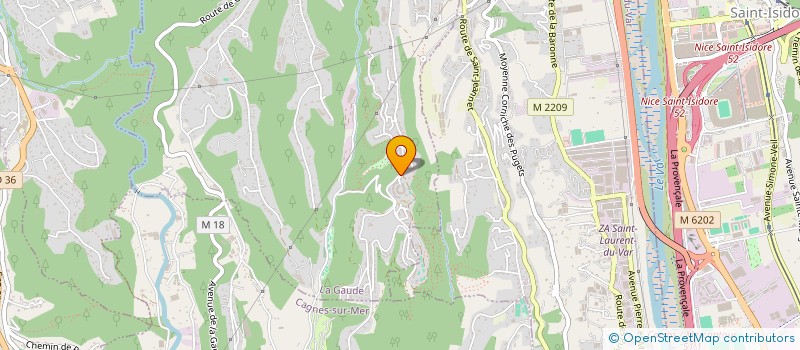 localisation de l'entreprise MADAME KIM-LIEN BERTRAND  VENCE