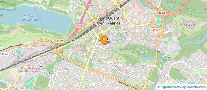 localisation de l'entreprise MADAME KIM LY  MONTIGNY-LE-BRETONNEUX