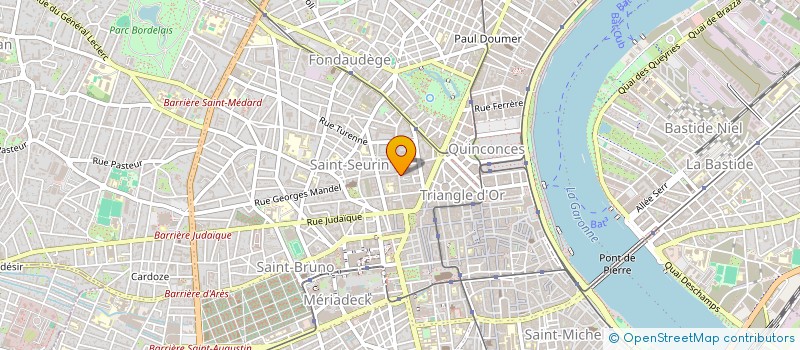 localisation de l'entreprise MADAME KIM MAC GEE à BORDEAUX