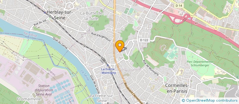 localisation de l'entreprise MADAME KIM MALO OLIVA à MONTIGNY-LES-CORMEILLES