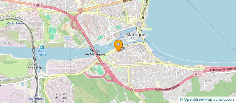 localisation de l'entreprise MADAME KIM MOLINA à MARTIGUES