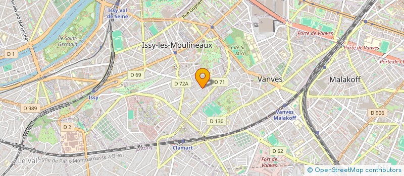 localisation de l'entreprise MADAME KIM NAZZARO à ISSY-LES-MOULINEAUX