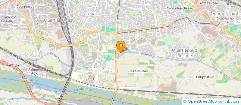 localisation de l'entreprise MADAME KIM NGAN LAM  AVIGNON