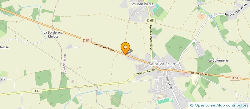 localisation de l'entreprise MADAME KIM NGUYEN  SAINT-VALERIEN