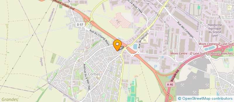 localisation de l'entreprise MADAME KIM PHAM NGOC CUONG à CORBAS