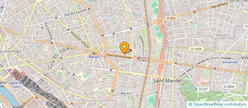 localisation de l'entreprise MADAME KIM REYNIER  PARIS