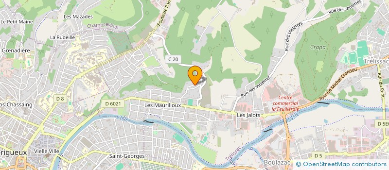 localisation de l'entreprise MADAME KIM RICHAUDEAU  TRELISSAC