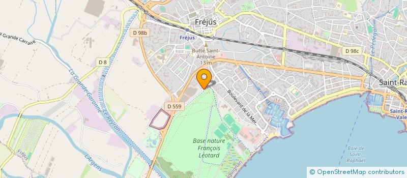 localisation de l'entreprise MADAME KIM ROTGER à FREJUS