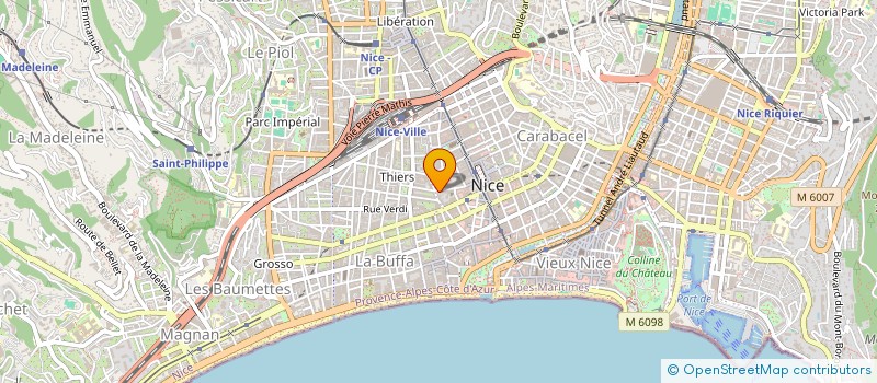 localisation de l'entreprise MADAME KIM-THAO TRAN  NICE