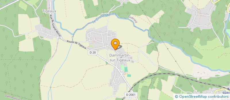 localisation de l'entreprise MADAME KIM THUY NGUYEN  DAMMARTIN-SUR-TIGEAUX