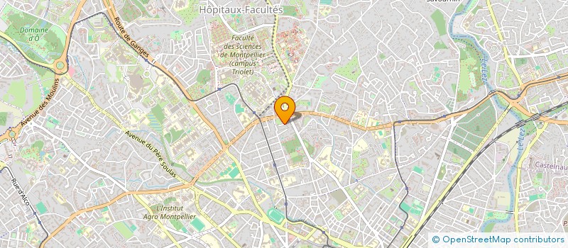 localisation de l'entreprise MADAME KIM VUAILLAT à MONTPELLIER