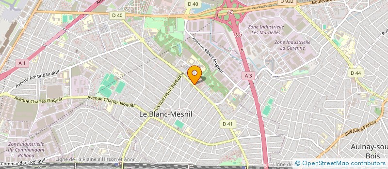 localisation de l'entreprise MADAME KIM ZAIRE à LE BLANC-MESNIL