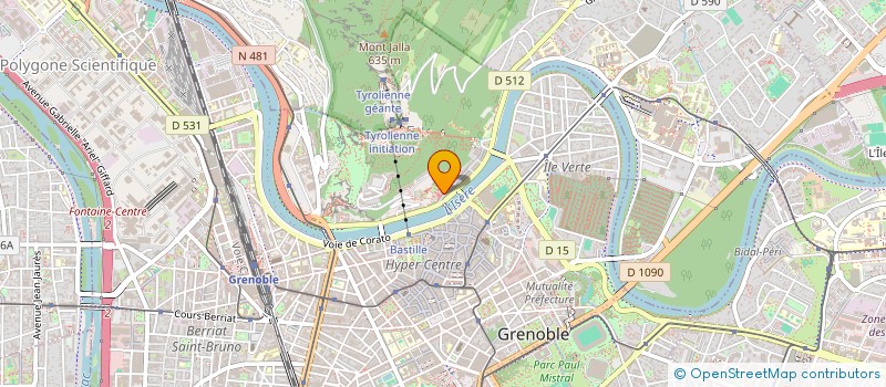 localisation de l'entreprise MADAME KIM ZURETTI à GRENOBLE