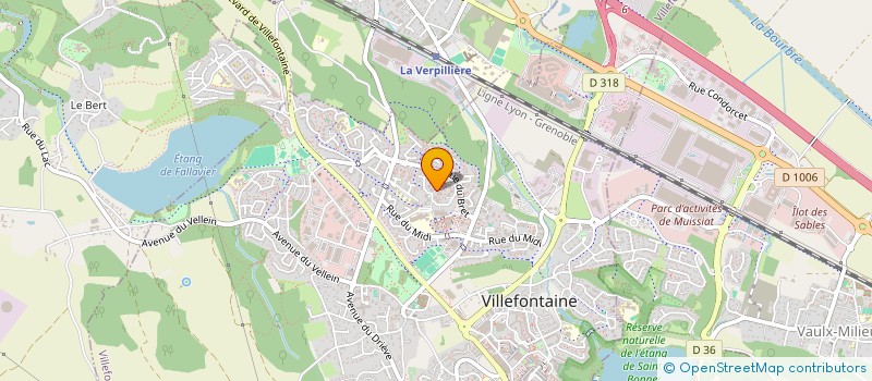 localisation de l'entreprise MADAME KIMBERLAY DELAIRE  VILLEFONTAINE