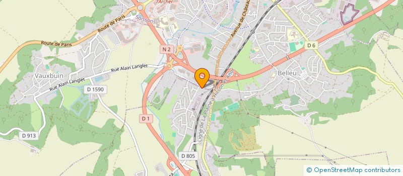 localisation de l'entreprise MADAME KIMBERLEY ALLEMAND  COURMELLES