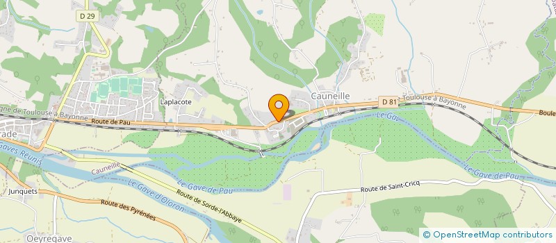 localisation de l'entreprise MADAME KIMBERLEY BASSONVILLE à CAUNEILLE