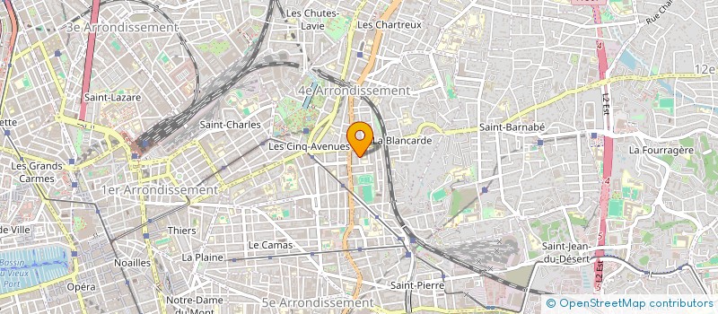 localisation de l'entreprise MADAME KIMBERLEY DARTUS à MARSEILLE