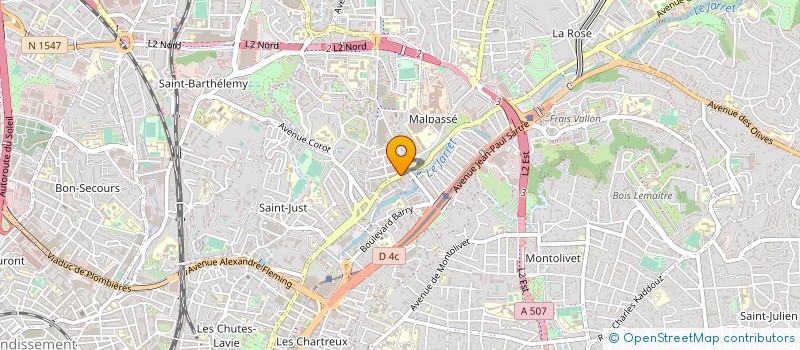 localisation de l'entreprise MADAME KIMBERLEY FALL à MARSEILLE