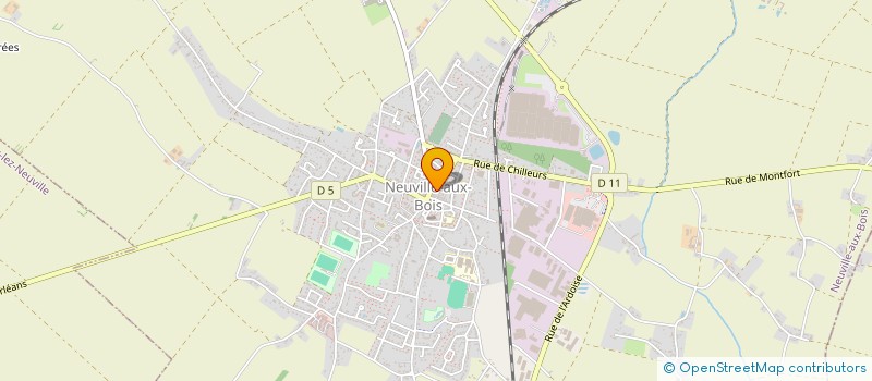 localisation de l'entreprise MADAME KIMBERLEY GAILLARD à NEUVILLE-AUX-BOIS