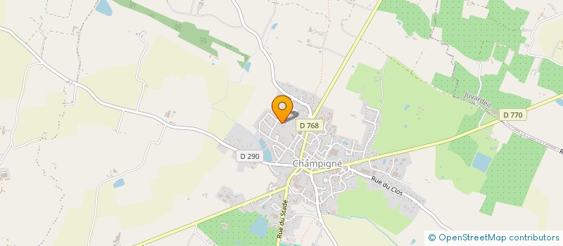 localisation de l'entreprise MADAME KIMBERLEY GAUCHER  LES HAUTS-D'ANJOU