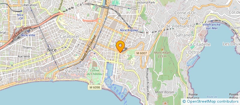 localisation de l'entreprise MADAME KIMBERLEY GELDHOF  NICE