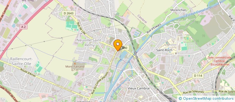 localisation de l'entreprise MADAME KIMBERLEY GRATPANCHE  CAMBRAI