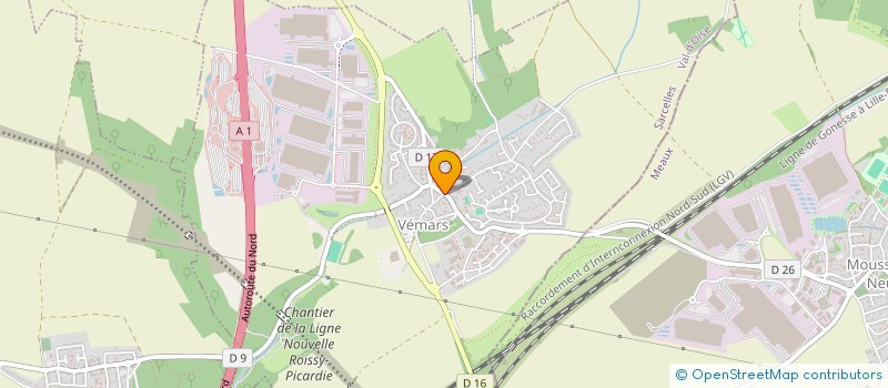 localisation de l'entreprise MADAME KIMBERLEY LABOISSIERE  VEMARS